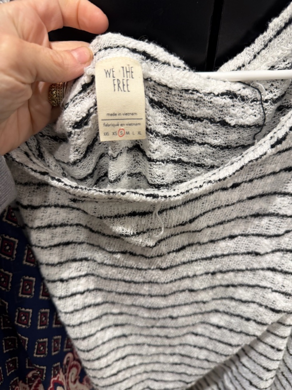 We The Free Mixed Boho Tops - Navy, Teal, Orange, Beige, Cream - Picture 2 of 6